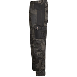 Cerva / Cerva werkbroek camouflage met kniezakken 3