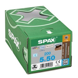 Spax / Spax vlonderschroeven T-STAR plus platkop RVS 3
