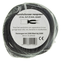 Q-link / Aansluitsnoer Neopreen 5