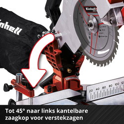 Einhell / Einhell TE-MS 18/210 accu afkort- & verstekzaagmachine (body) 3