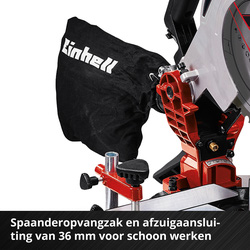 Einhell / Einhell TE-MS 18/210 accu afkort- & verstekzaagmachine (body) 6