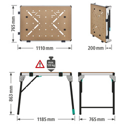 Wolfcraft / Wolfcraft master work 1600 6