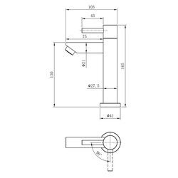 Dynamic Way / Dynamic Way RVS fonteinkraan 2