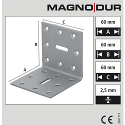 Magnodur / Magnodur versterkingshoek sleufgat 2