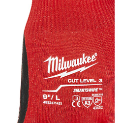 Milwaukee / Milwaukee handschoenen snijklasse 3/C 4