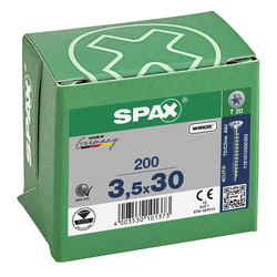 Spax / Spax universele schroeven platkop voldraad 3