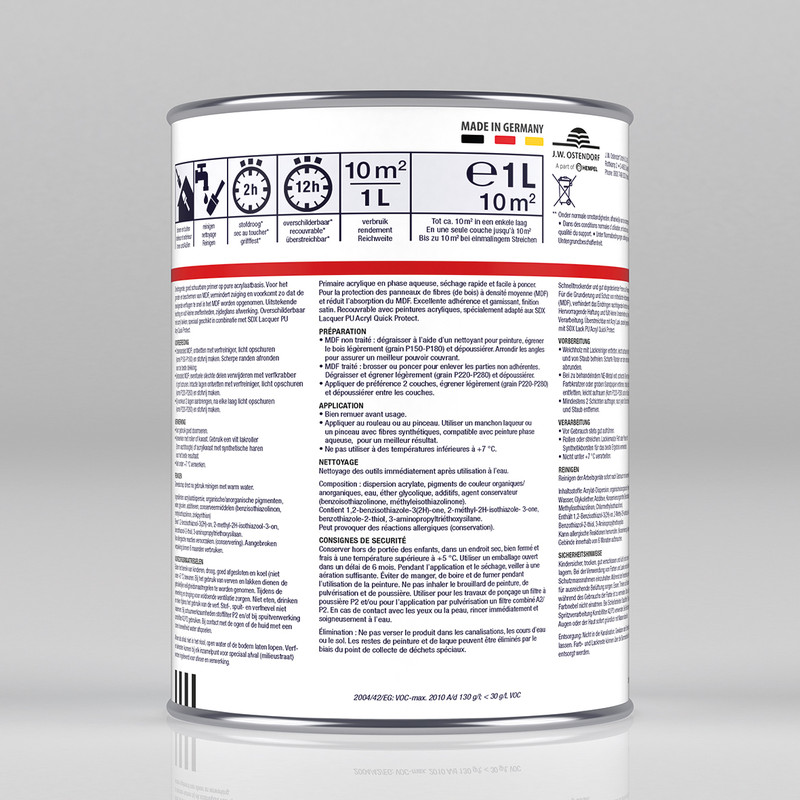 Bridex / Bridex SDX MDF Primer acryl
