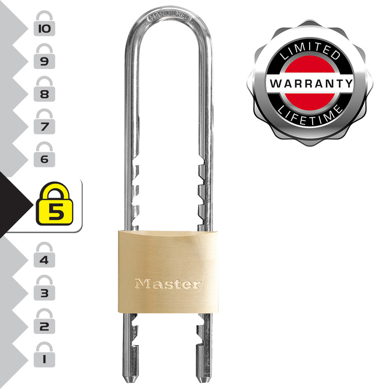 Master Lock / Master Lock hangslot met verstelbare beugel, 70 tot 155mm