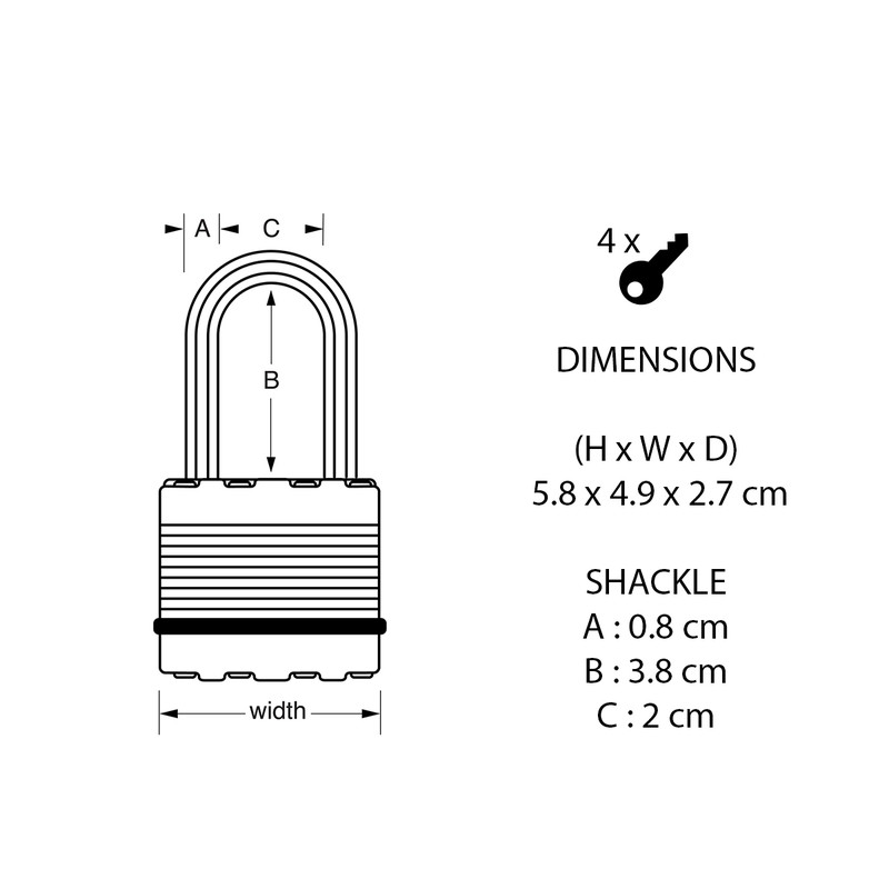 Master Lock / Master Lock excell-hangslot