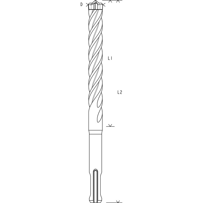 Bosch / Bosch SDS-plus hamerboor 7X