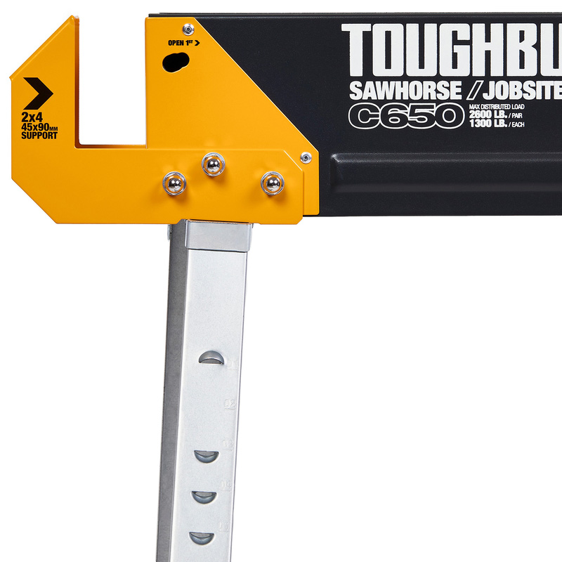Toughbuilt / Toughbuilt C650 opvouwbare schragen