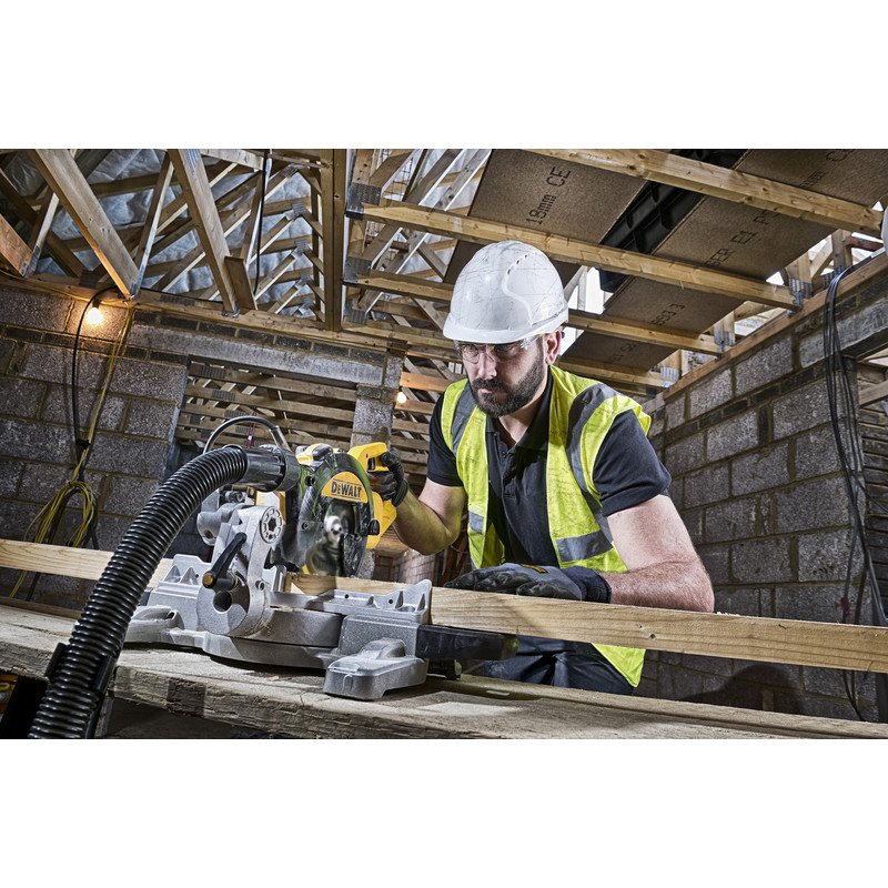 DeWALT / DeWALT DWS774-QS radiaal afkort- & verstekzaagmachine