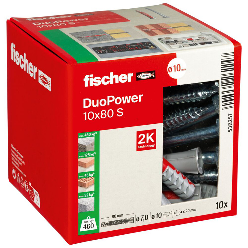 Fischer / Fischer Duopower pluggen + schroef