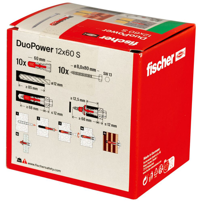 Fischer / Fischer Duopower pluggen + schroef