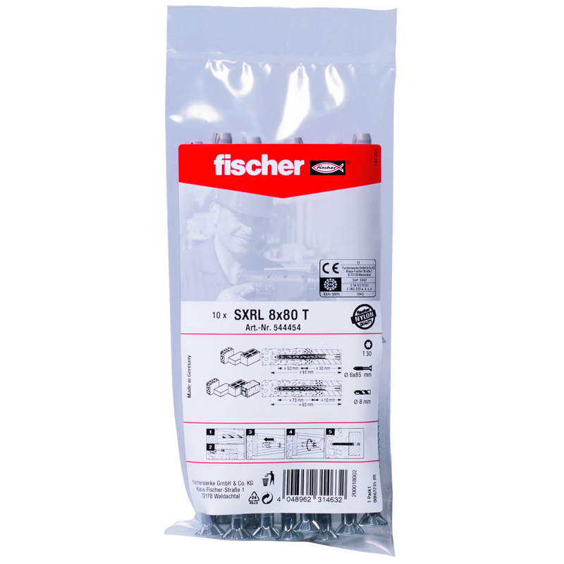 Fischer / Fischer constructiepluggen SXRL