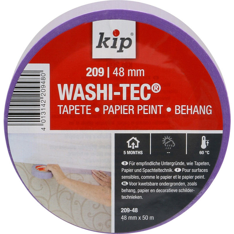 Kip / Kip 209 Washi afplaktape behang