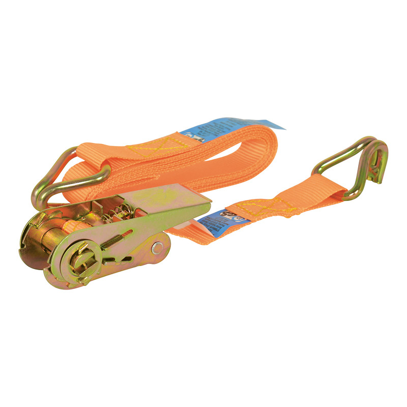 Spanband met ratel/haken