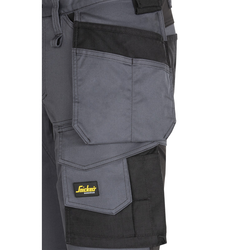 Snickers Workwear / Snickers AllroundWork stretch werkshort met holsterzakken slim fit 6141