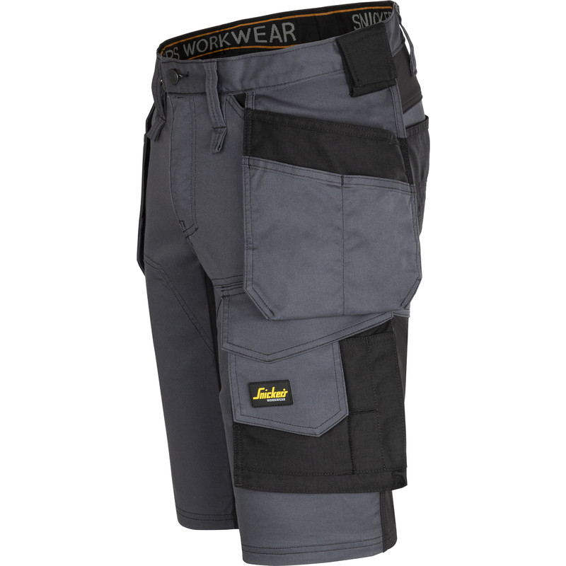 Snickers Workwear / Snickers AllroundWork stretch werkshort met holsterzakken slim fit 6141