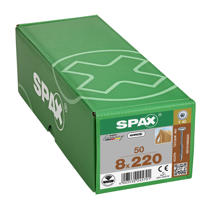 Spax / Spax universele schroeven tellerkop deeldraad