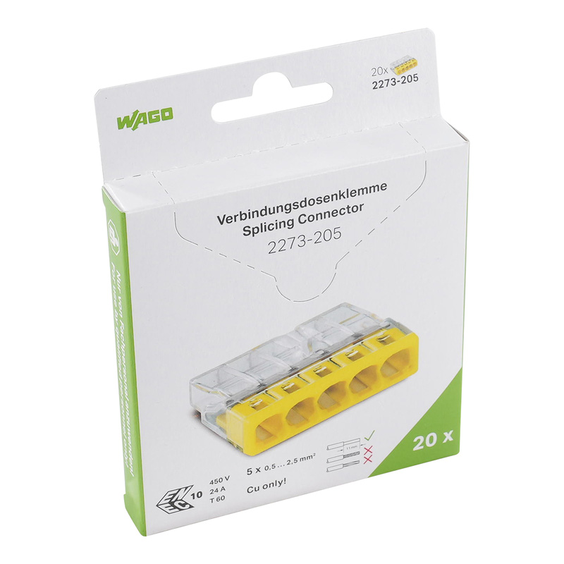 Wago / Wago lasklem 0,5 - 2,5mm²