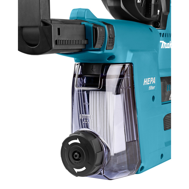 Makita / Makita DHR242RTJW accu combihamer machine met afzuiging en 2x 18V 5Ah accu