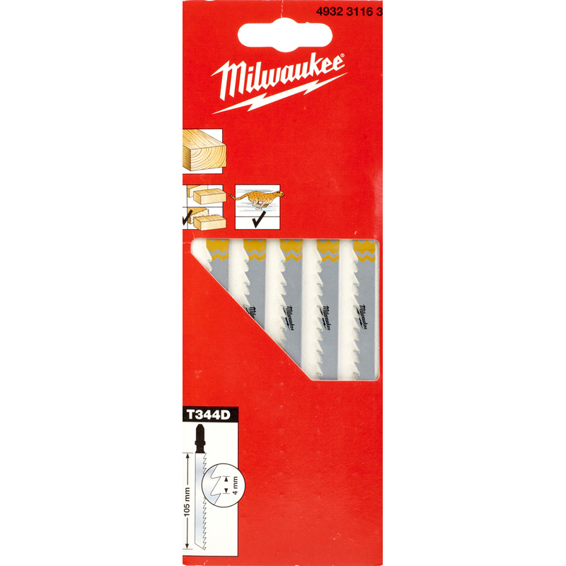 Milwaukee / Milwaukee decoupeerzaagblad hout T344D