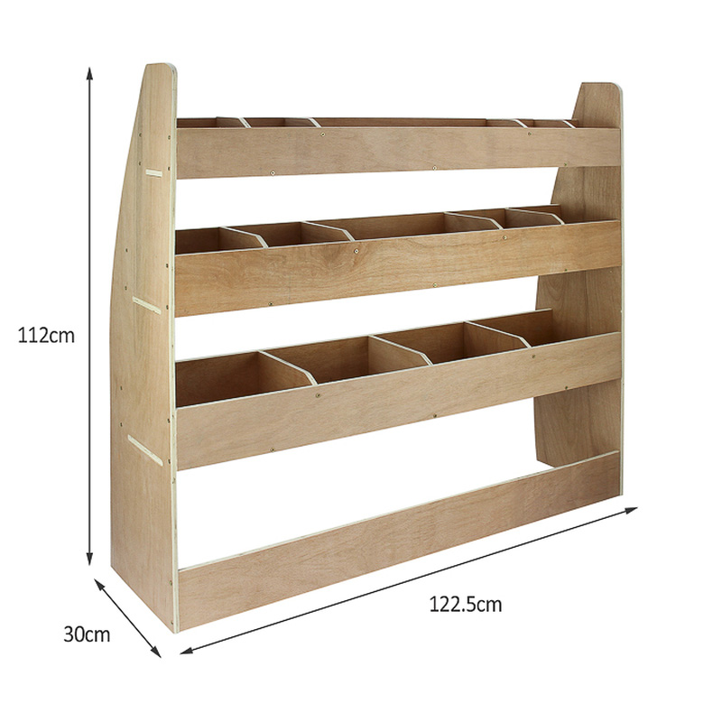 MonsterShop / Bedrijfswageninrichting hout met vakken