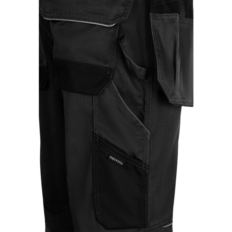Portwest / Portwest Urban werkbroek met holsterzakken en kniezakken + gratis kniestukken