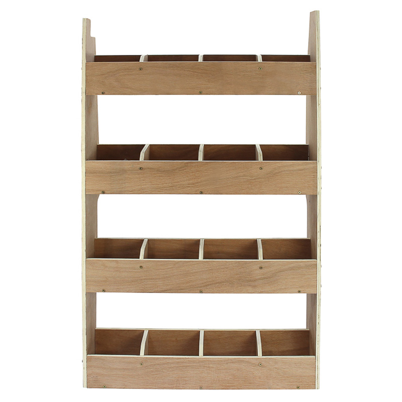 MonsterShop / Bedrijfswageninrichting hout met vakken
