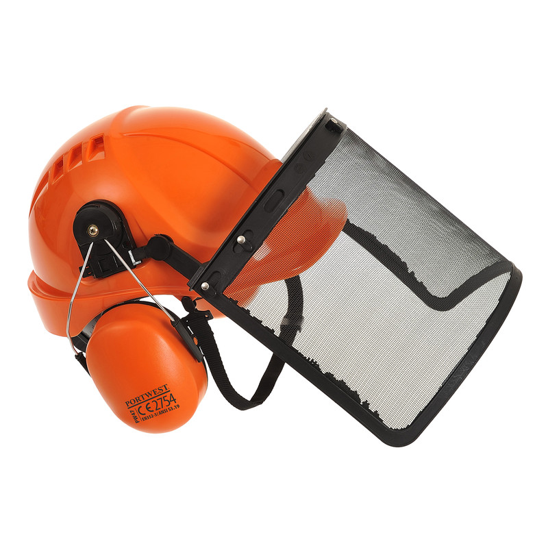 Portwest / Portwest bosbouw hoofd- en gehoorbescherming