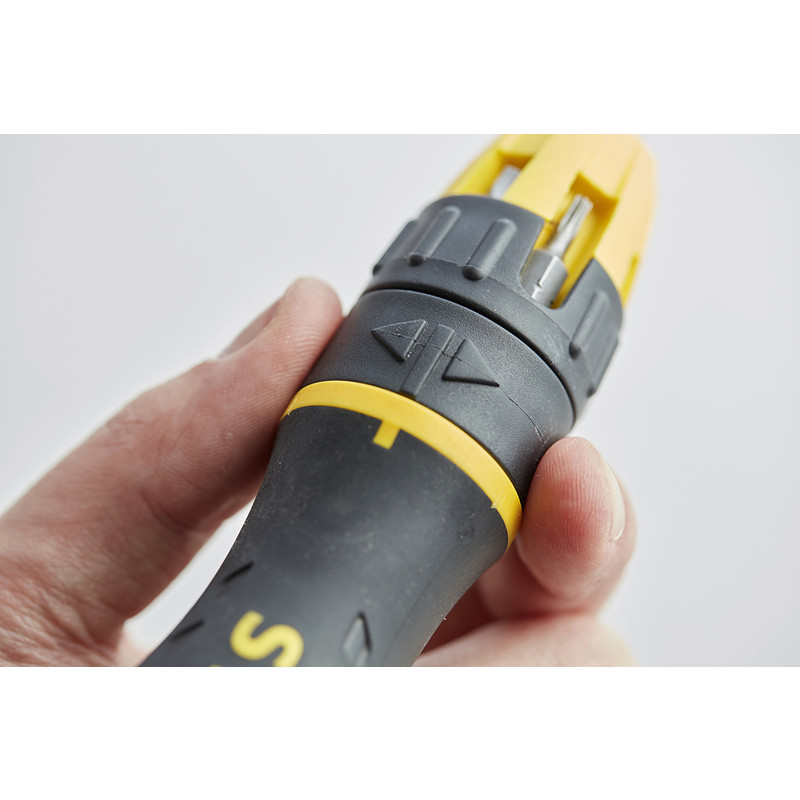 Stanley / Stanley ratelschroevendraaier met bits 11-delig