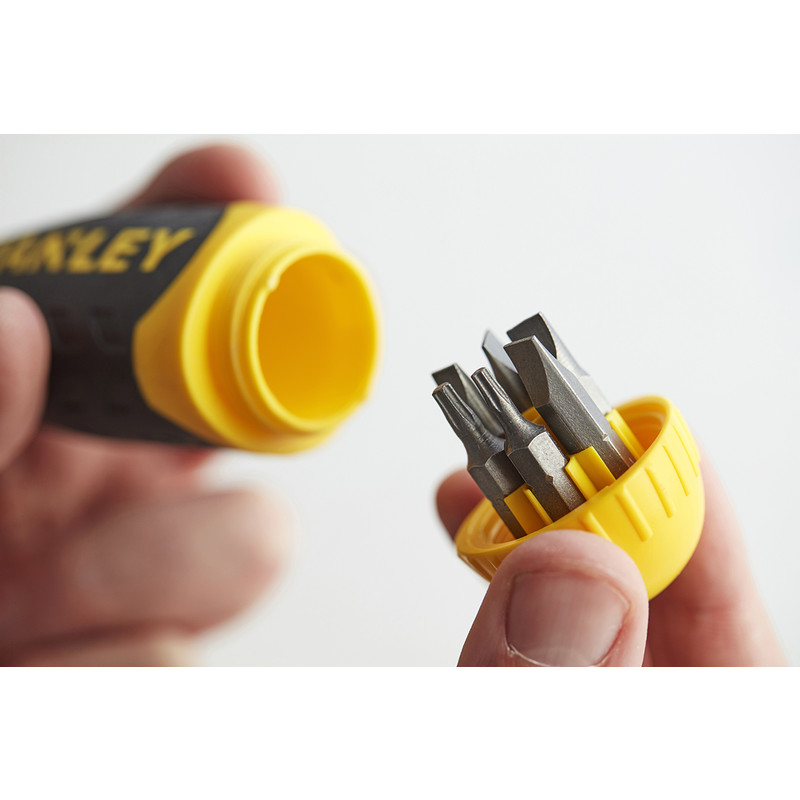 Stanley / Stanley ratelschroevendraaier met bits 11-delig