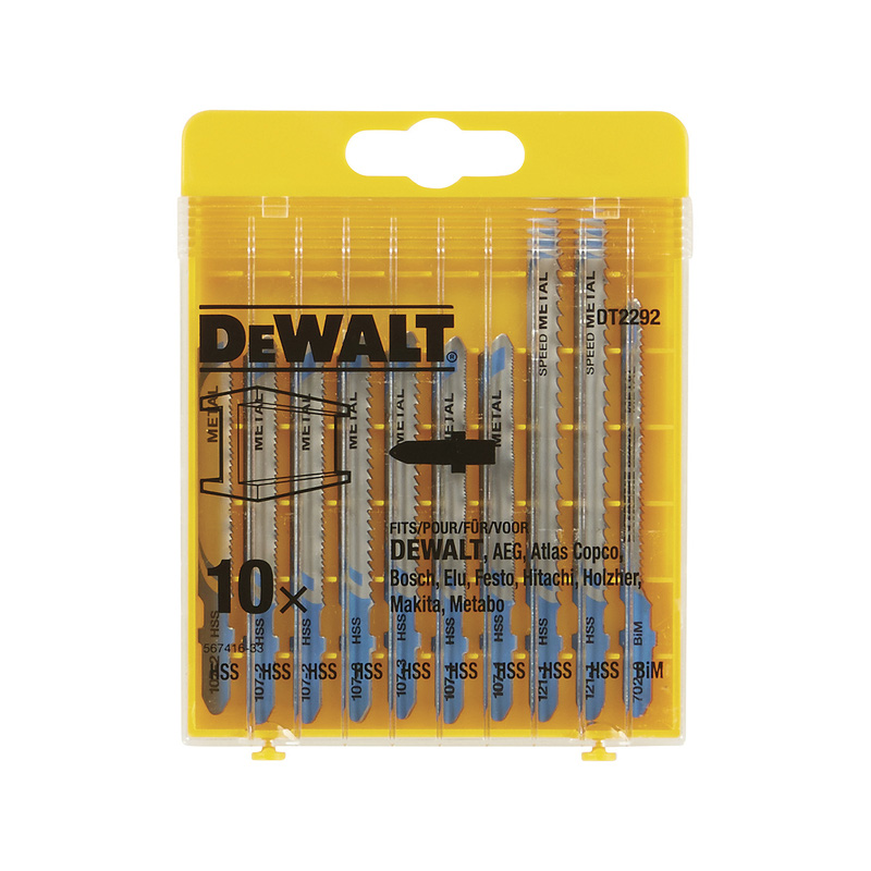 DeWALT / DeWALT Cassette, decoupeerzaagbladen voor metaal