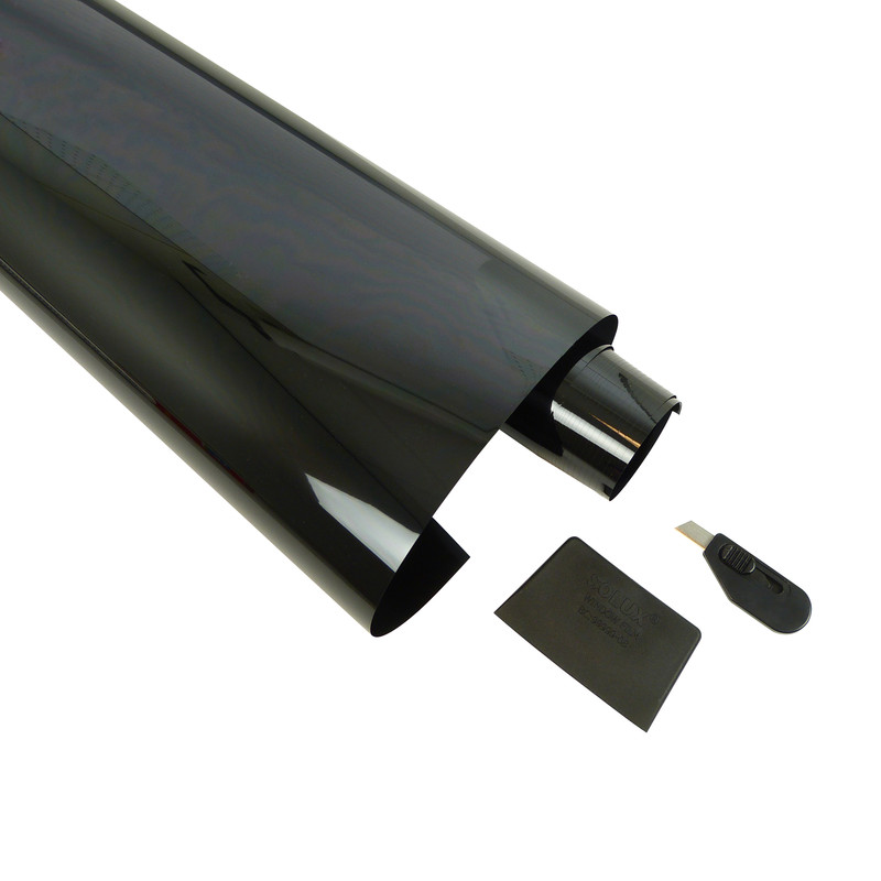 Glasfolie zwart