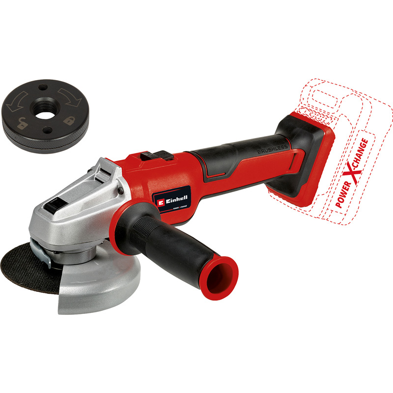 Einhell / Einhell AXXIO 18/125 Q accu haakse slijper (body)