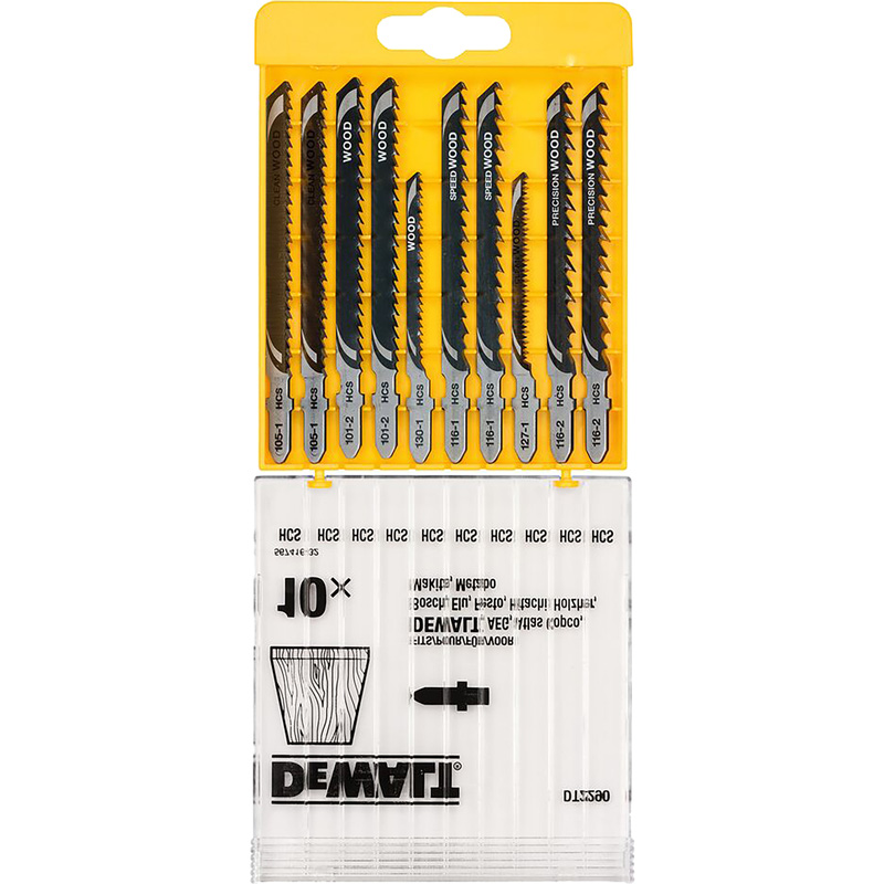 DeWALT / DeWALT decoupeerzaagbladenset hout