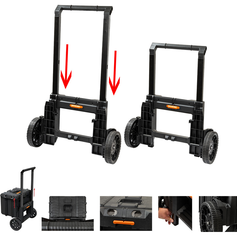Keter / Keter ROC Pro Gear 2.0 gereedschapswagen 3 delig