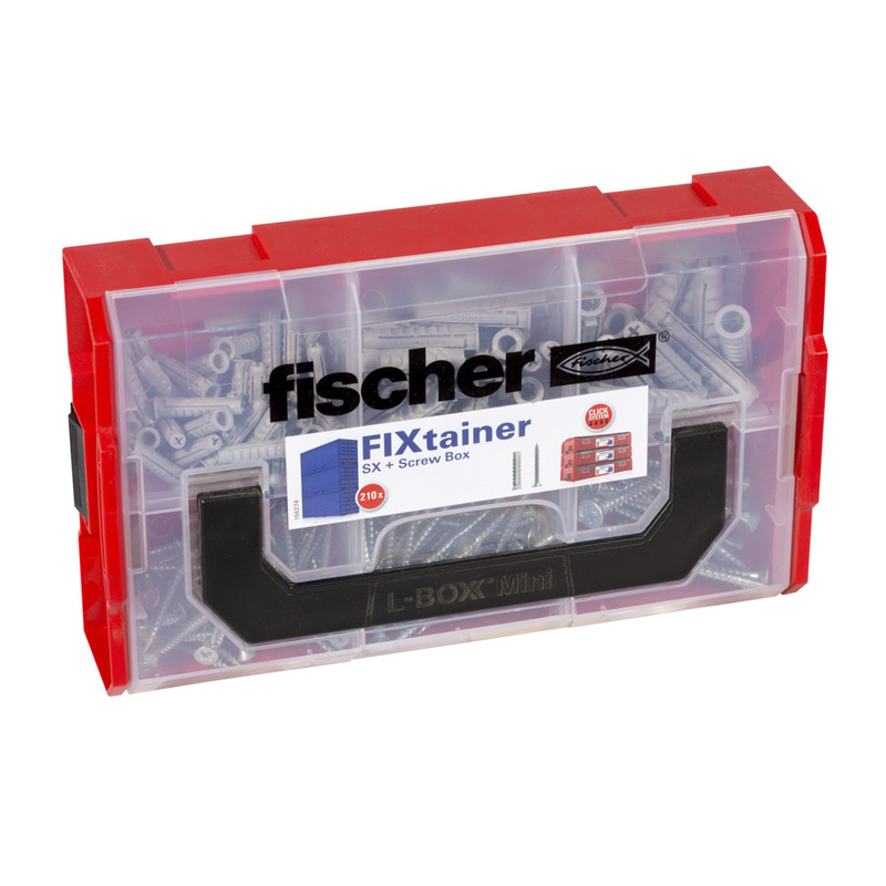 Fischer / Fischer Fixtainer SX pluggen en schroeven