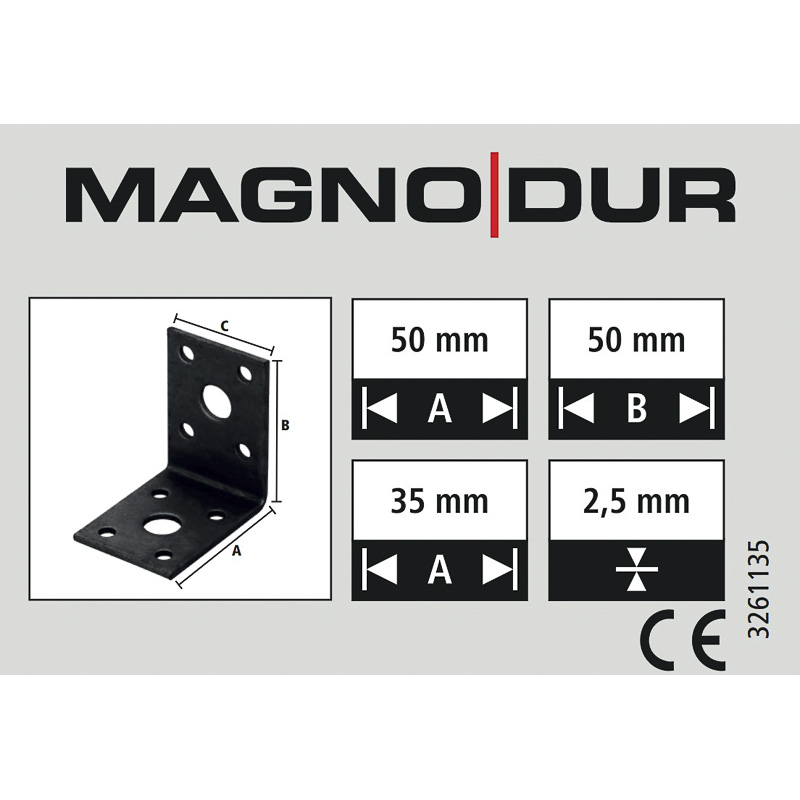 Magnodur / Magnodur hoekanker