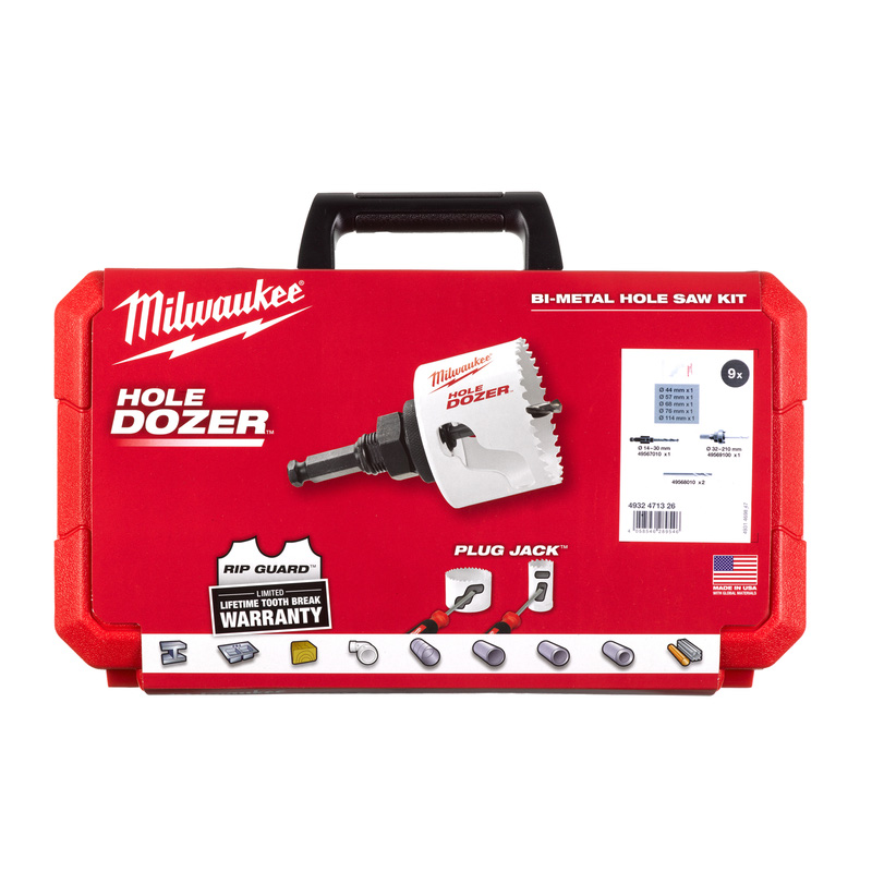 Milwaukee / Milwaukee Hole Dozer gatenzaagset