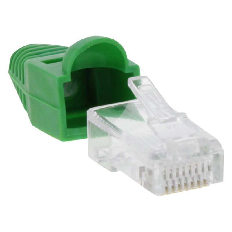 Q-link / UTP 6 connectors en kappen