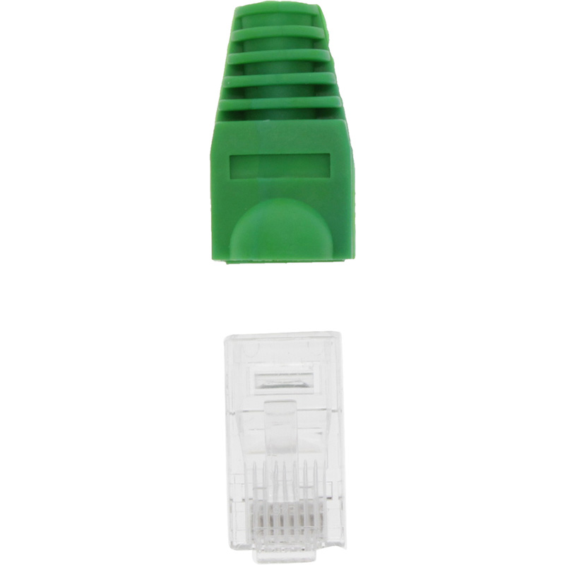 Q-link / UTP 6 connectors en kappen