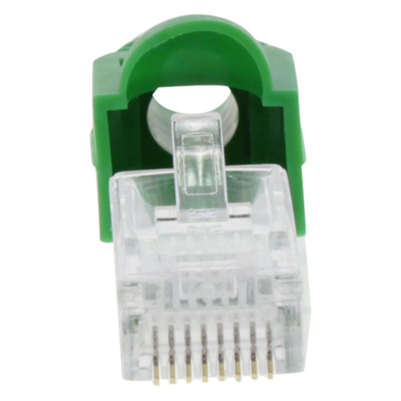 Q-link / UTP 6 connectors en kappen