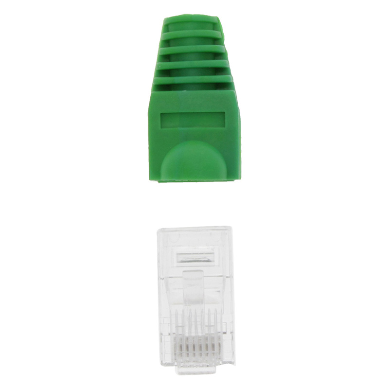 Q-link / UTP 6 connectors en kappen