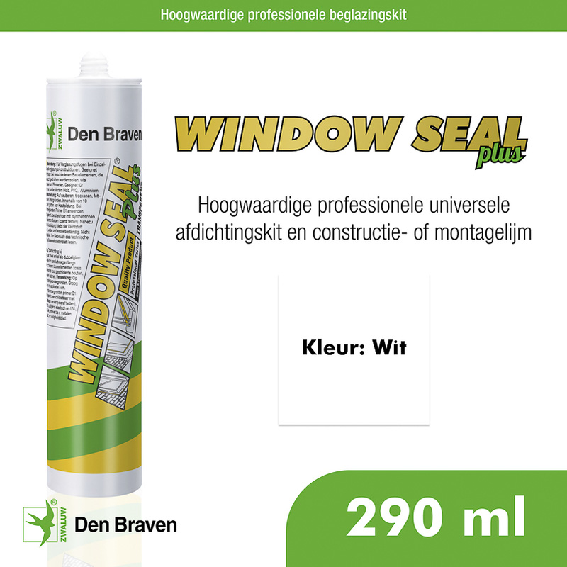 Zwaluw / Zwaluw Window Seal Plus beglazingskit