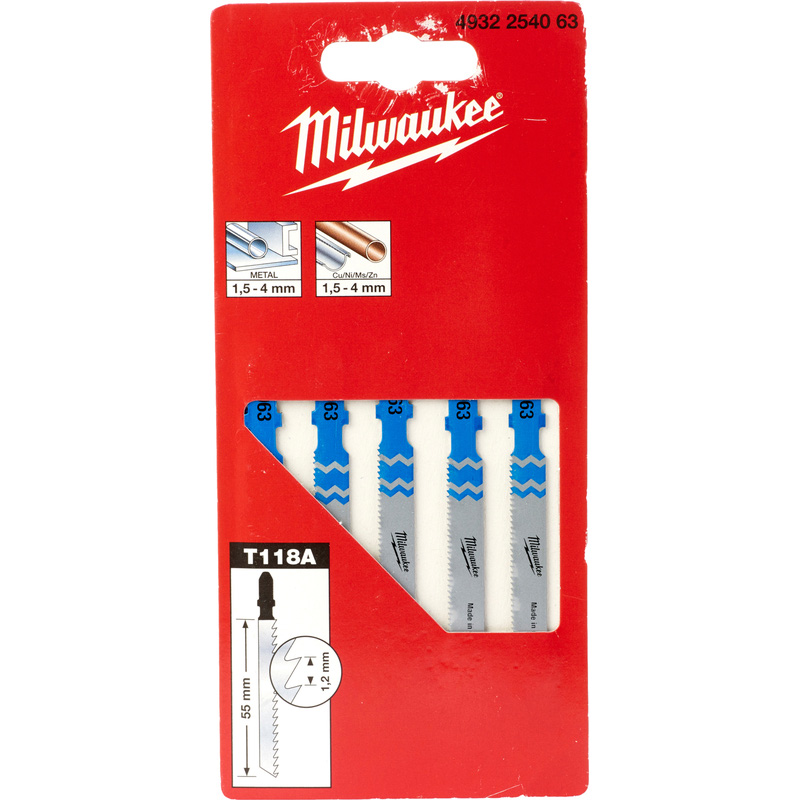 Milwaukee / Milwaukee decoupeerzaagblad metaal T118A