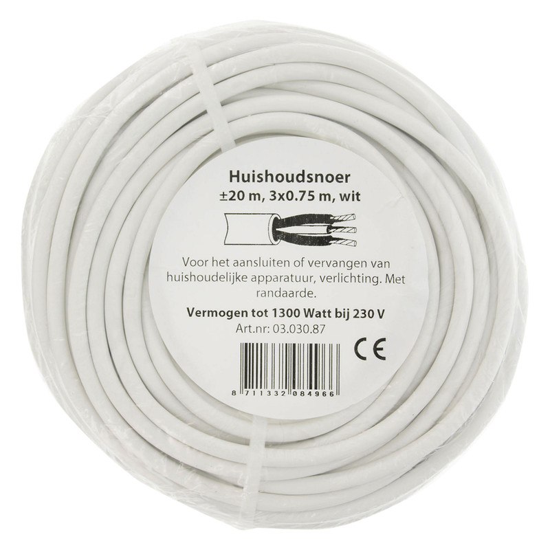 Huishoudsnoer H03VV-F