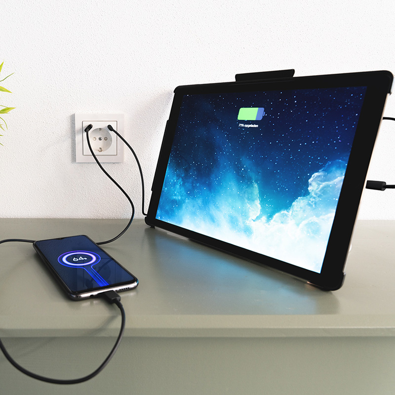 ProCharge / ProCharge wandcontactdoos RA met USB-voeding
