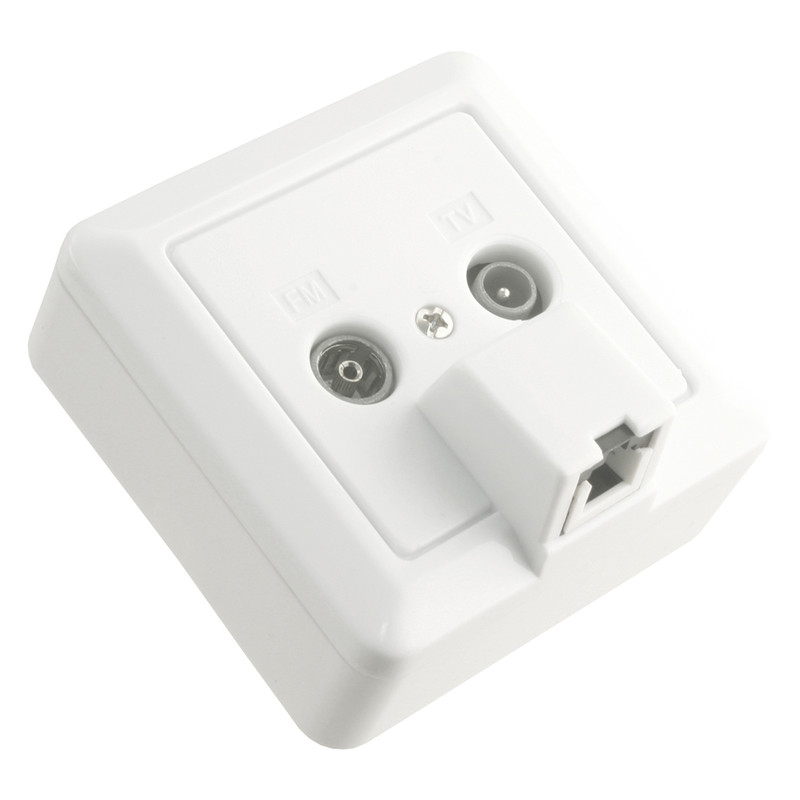 Q-link / Coax contactdoos